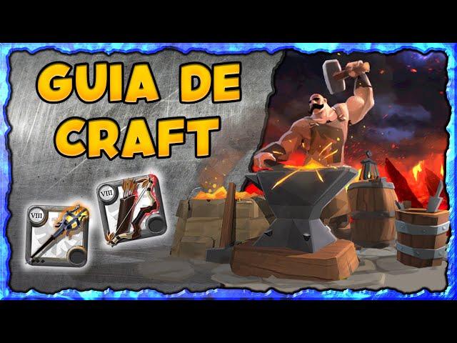 Como Fabricar itens no Albion Online - Guia de Craft