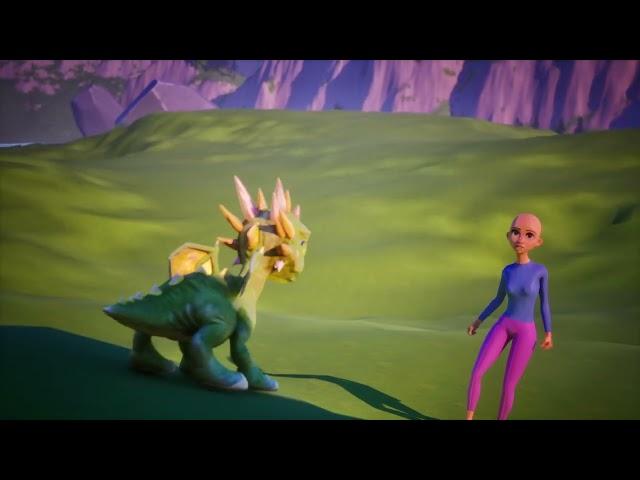 CC Toon character & Dragon | UE animation test