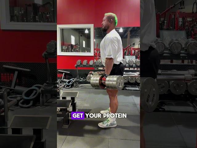 Watch to learn about common misconceptions of veganism! #veganbodybuilder #protein #vegannutrition