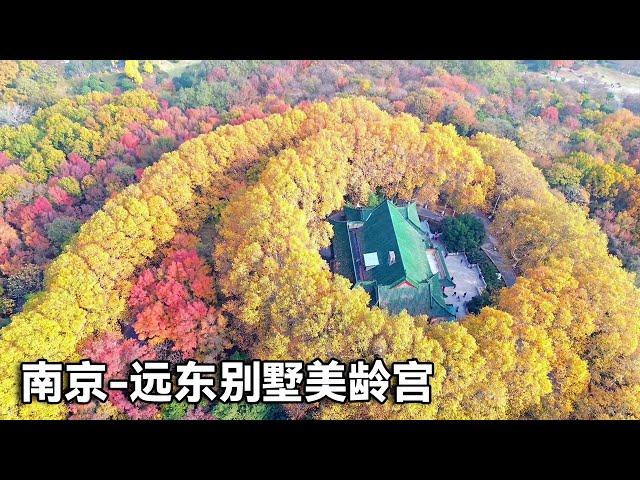 Nanjing is like a dreamy Meiling Palace! It used to be the first villa in the Far East, with trees