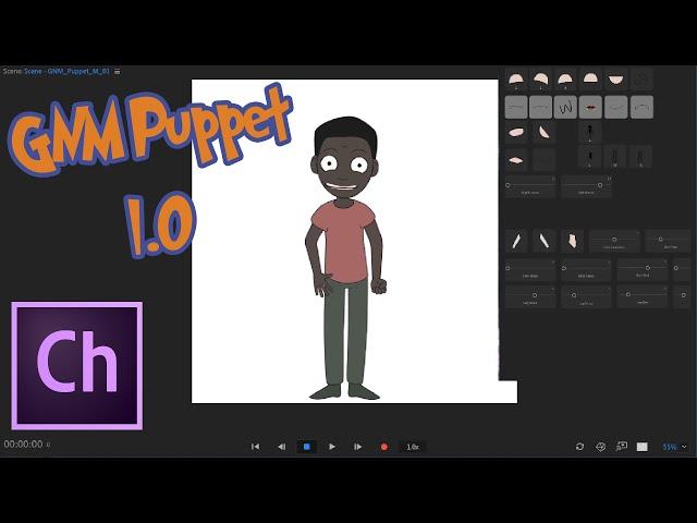 GNM Adobe Character Animator Puppet Introduction