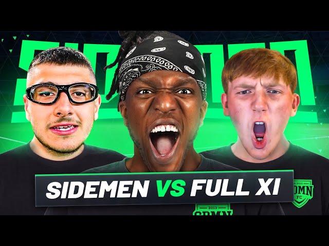 SIDEMEN PRO CLUBS VS FULL XI