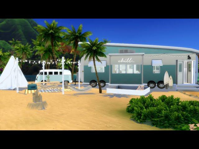 RV LIVING | The Sims 4 CC Speed Build