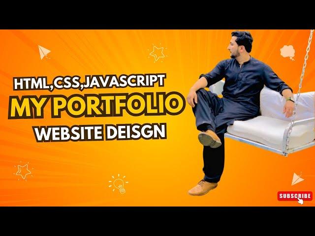 How to Create a Modern Portfolio Website with Video Integration | HTML, CSS, and JavaScript