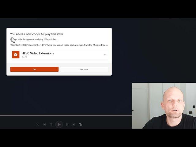 You Need A New Codec To Play This Item Windows Problem Fixed