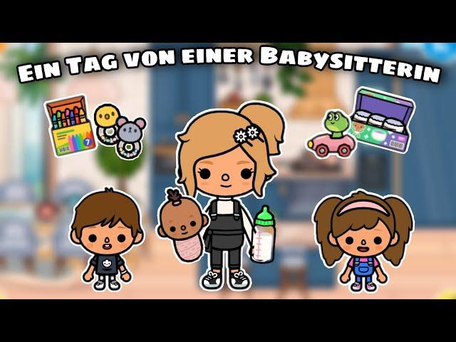 EIN TAG VON EINER BABYSITTERIN  | ROUTINE - GESCHICHTE | TOCA BOCA STORY DEUTSCH | TOCA AMIRA