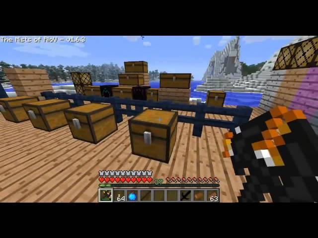 Minecraft   MISTS OF RIOV 2 DIMENSIONS, BOSSES, MOBS, BIOMES, RPG Mod Showcase