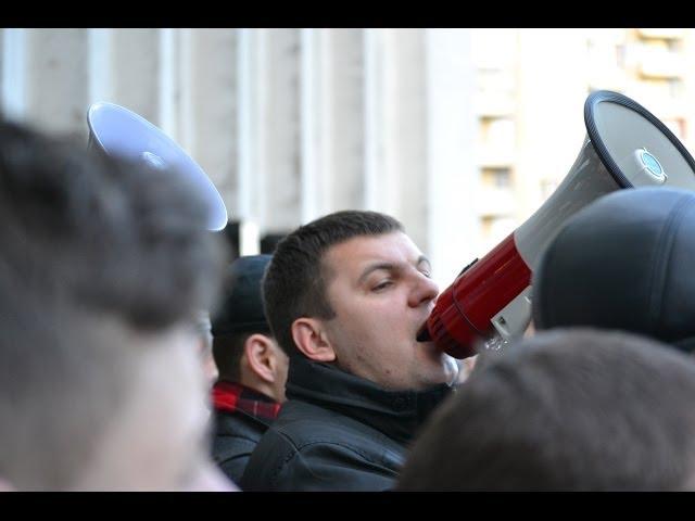 Виступ Гузя на Євромайдані у Луцьку