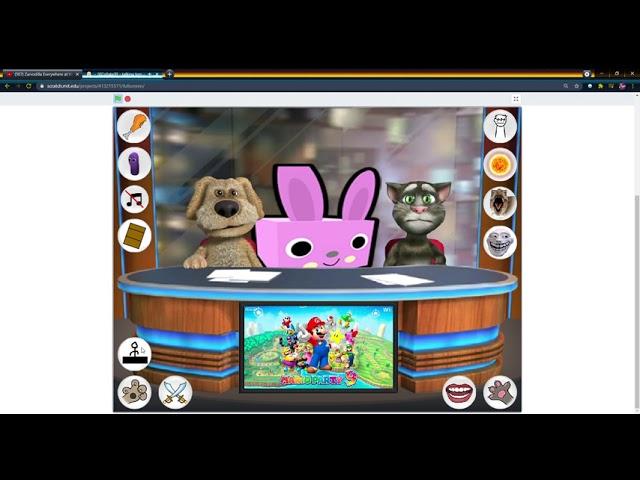 {Collabs} talking tom and ben news HD on Scratch