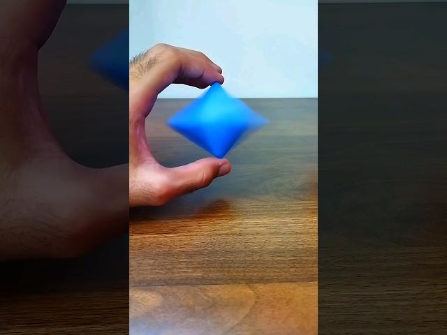 Origami Hexahedron Spinner | ASMR | #shorts