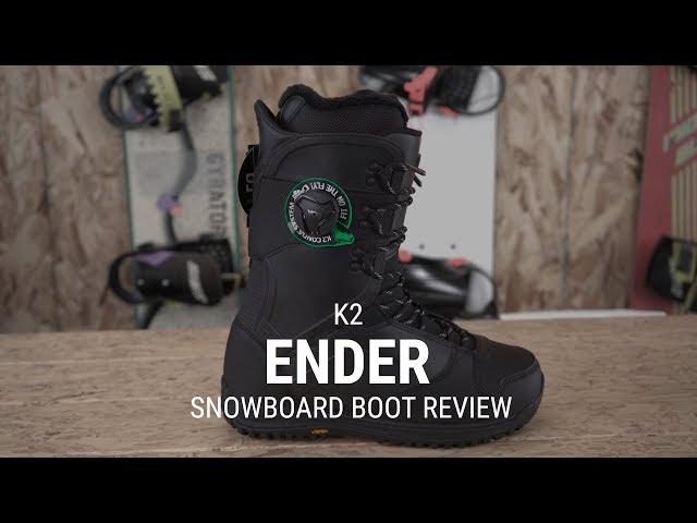 K2 Ender 2019 Snowboard Boot Review - Tactics