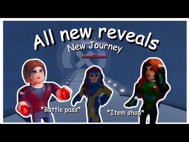 All reveals for the New Journey update!!! || There is so much || New Journey Roblox