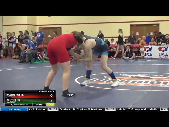 WOMEN (HS) 152 Jason Foster Texas Vs Amit Elor California