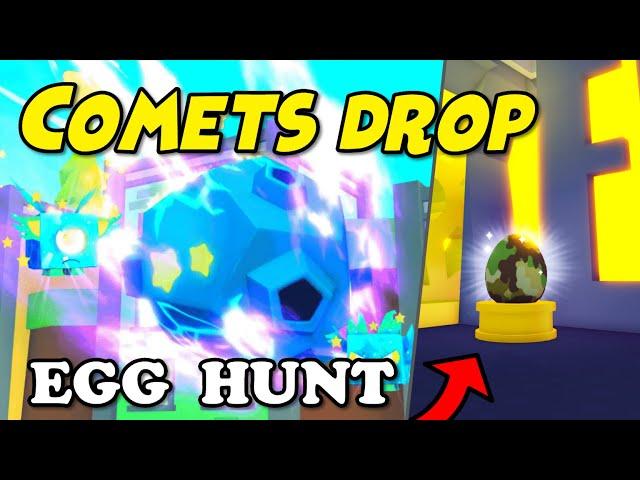 How To Find COMET Server in COMETS Update! EGG HUNT LOCATION, Pet RAP Value (Roblox Pet Simulator X)