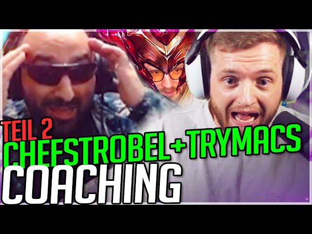 JETZT STOMPT TRYMACS SEINE LANE?!! CHEFSTROBEL UND TRYMACS IM COACHING [Teil 2]