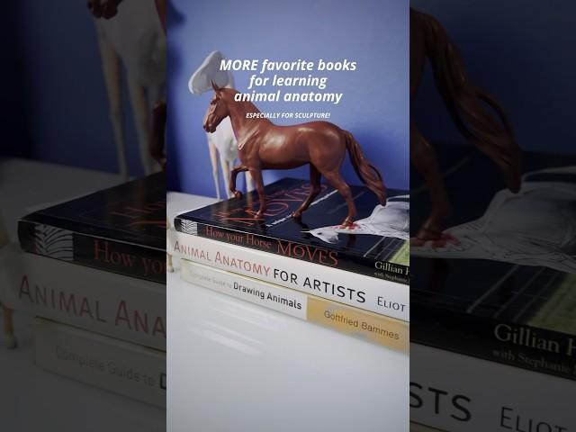 3 more favorite animal anatomy books for sculpture art  #claysculpting #artbooks #animalart