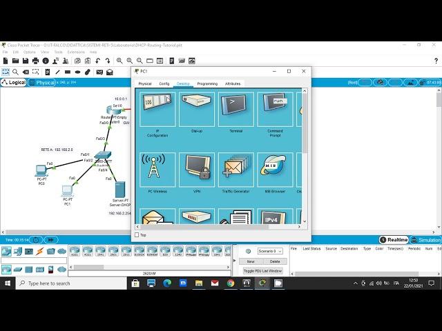 DHCP - Configurazione dhcp con un server remoto