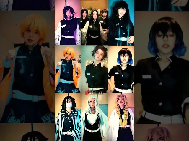 Who's your favorite⁉️ #dance #cosplay #demonslayer #kny #anime #fyp #trending #tiktok #foyou #shorts