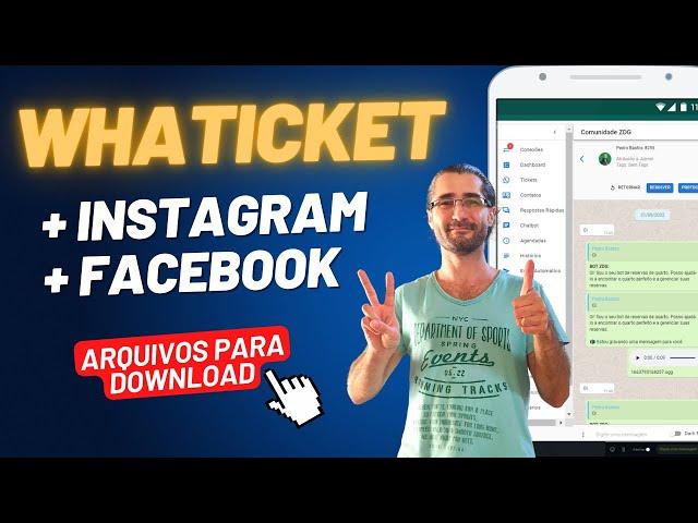 Integração Whaticket, Facebook e Instagram - HUB NotificaMe em Ação!