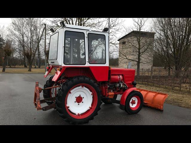 Tractor T25 Snow Grader.