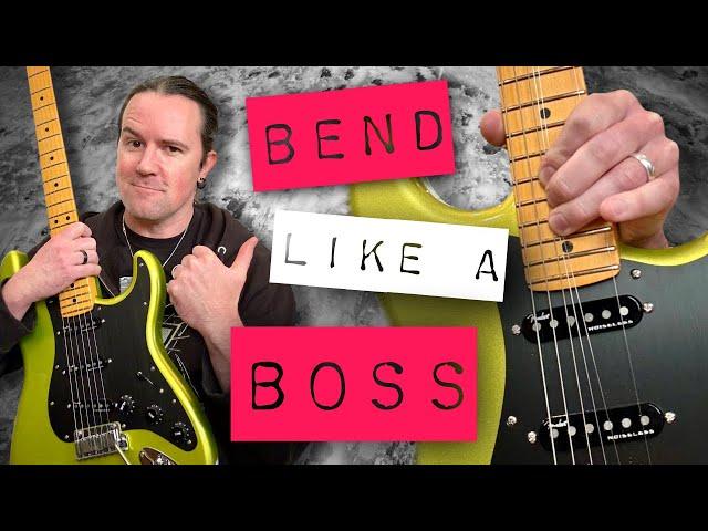 How to MASTER String Bending... This WORKS!