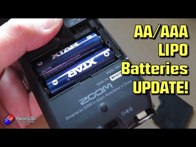 I've stopped using alkaline AA and AAA batteries: LI-ION is here (three month update on)