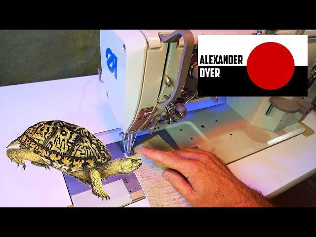 How to Slow Your  Industrial Sewing Machine Even More with Smaller Pulley for your Servo Motor