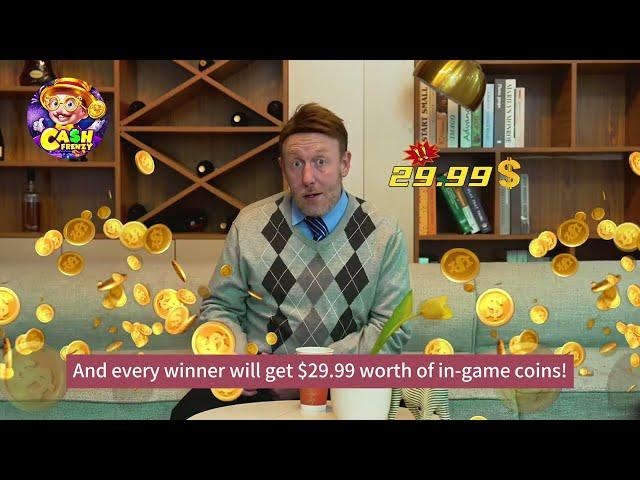 Cash Frenzy player video activity starts! Come and participate to win a lot of coins!#cash #casino