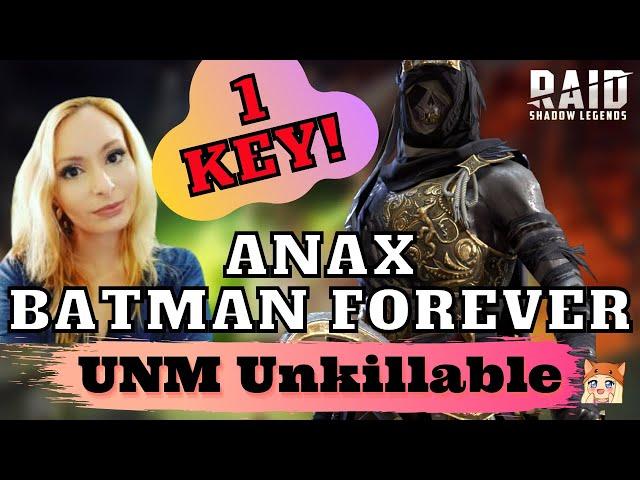 1 Key UNM Unkillable Anax/Tower/Warcaster Batman Forever • Raid Shadow Legends