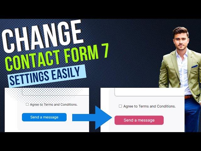 How To Customize Contact Form 7's CSS Color, Font, Size, ETC.