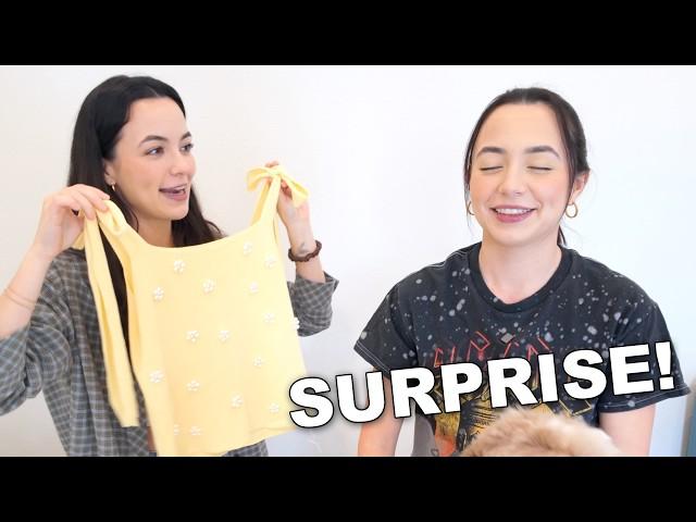 Surprising My Sister with a New Wardrobe for Italy - Merrell Twins