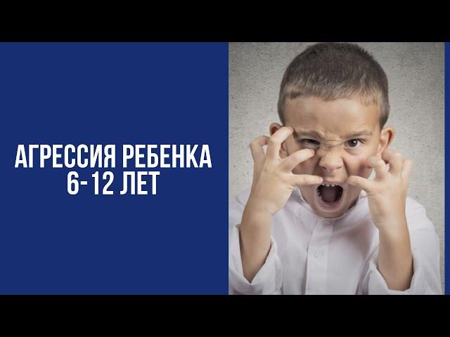 Агрессия ребенка 6-12 лет. Что делать родителю?