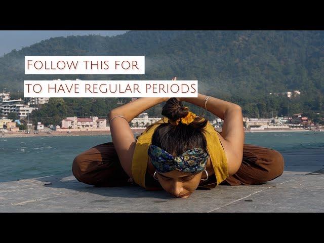 Yoga flow for your regular period