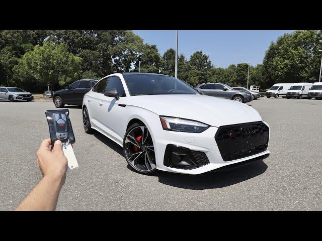 2024 Audi S5 Sportback Prestige S-Sport: Start Up, Exhaust, Walkaround, Test Drive and Review