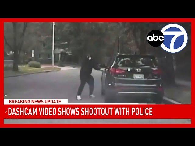 Dashcam video shows intense shoot-out in Prince George's County