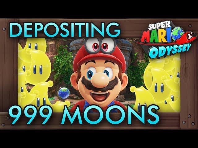 What If You Deposit 999 Moons At Once Into Broken Odyssey? - Super Mario Odyssey