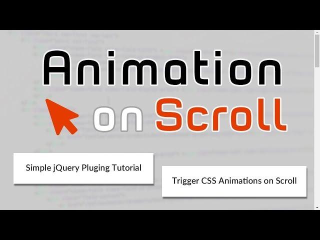 Animation On Scroll - Awesome Trigger CSS Animation on Scroll