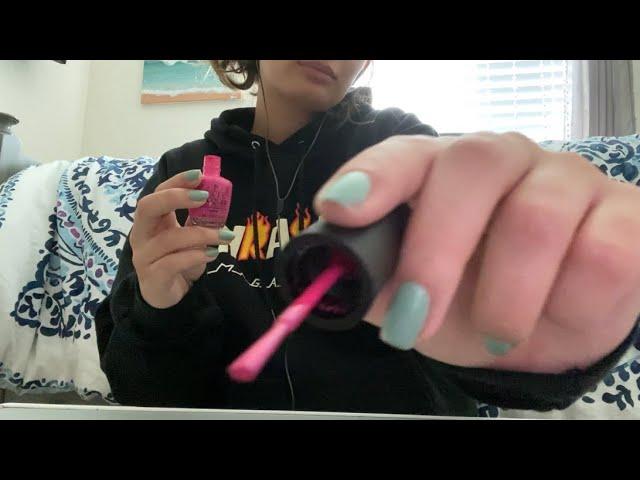 ASMR Doing Your Nails rp