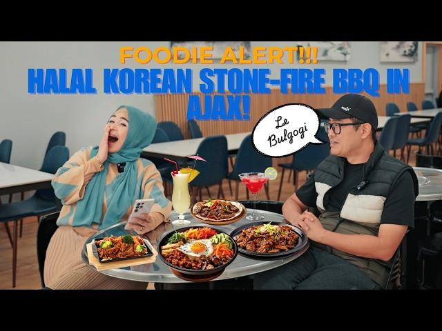 Cook your own Korean Halal BBQ food