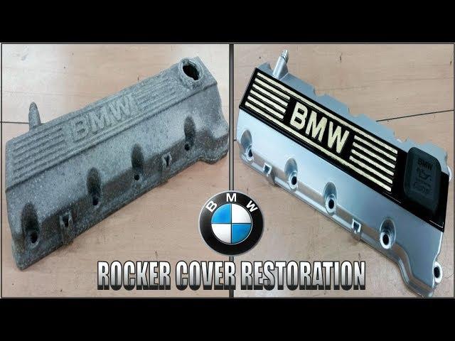 BMW E36 Cam Cover Restoration / Customization Wall Art Experiment