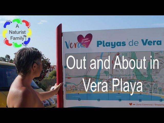 A Naturist Family #19 Out and About in Vera Playa