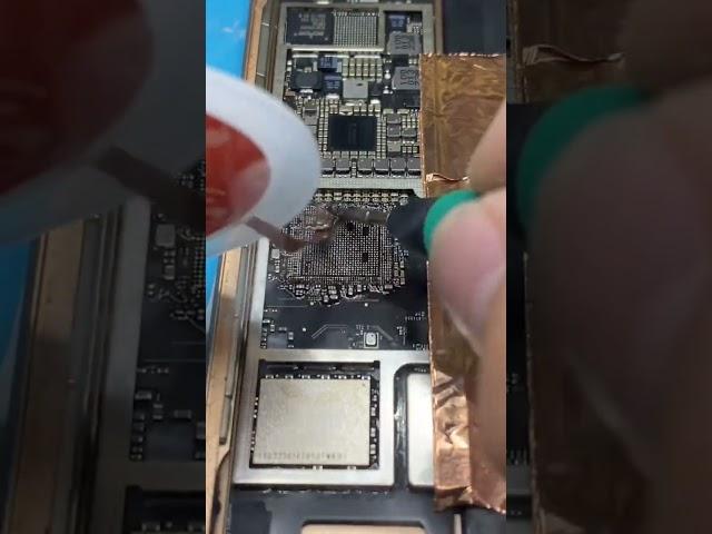 CPU reballing