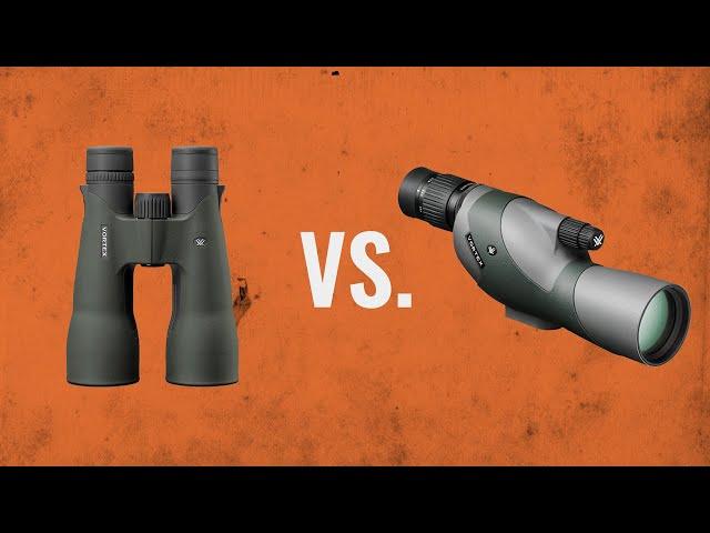 WHICH IS BETTER - Big Binoculars Vs. Spotting Scope