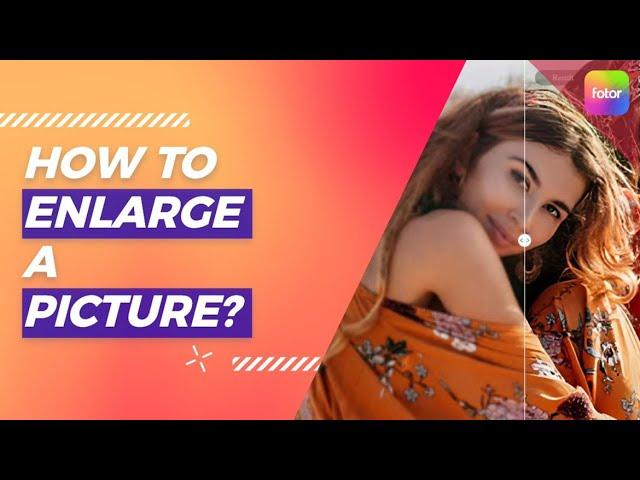 How to Enlarge a Picture Without Losing Quality