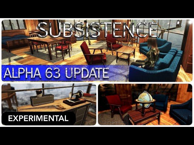 ALPHA 63 UPDATE - EXPERIMENTAL FIRST LOOK | Subsistence Gameplay | S7 238