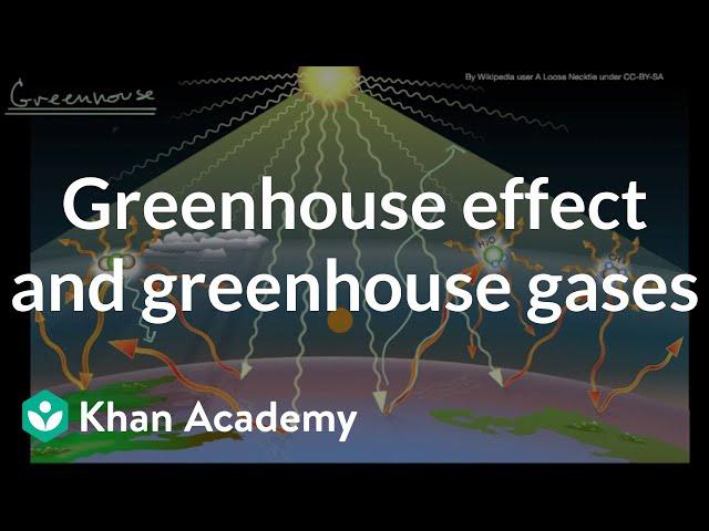 Greenhouse effect and greenhouse gases | High school biology | Khan Academy