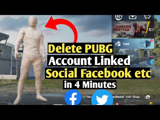 How to Delete Pubg Facebook Account Permanently 2023 | Pubg Account Delete Kaise Kare 2023