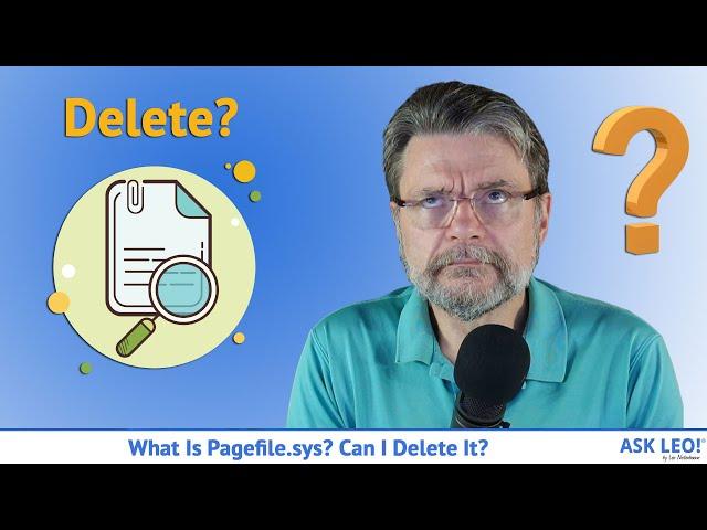 What Is Pagefile.sys? Can I Delete It?