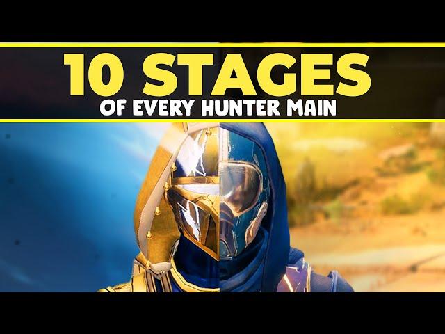 The 10 Stages of Every Hunter Main (Destiny 2)