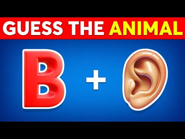 Can You Guess The ANIMAL By Emoji?  Emoji Quiz | Quiz Dino